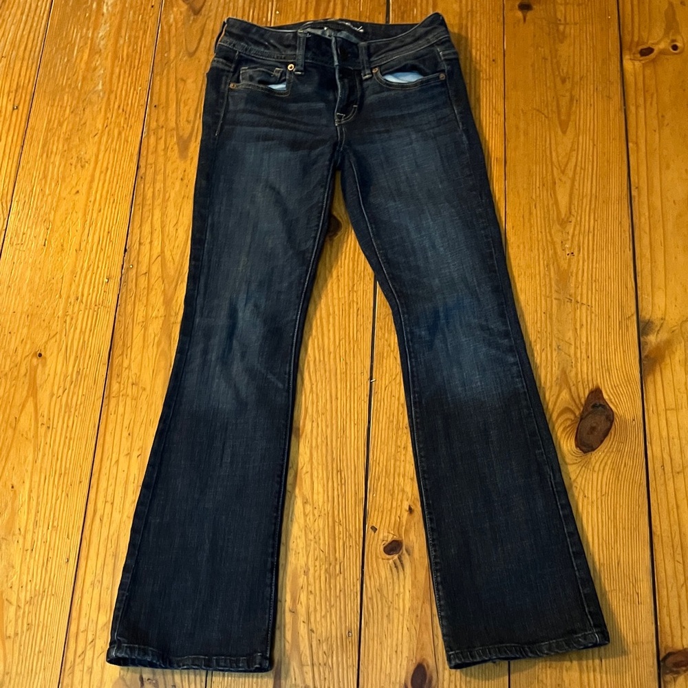 American Eagle Outfitters Dark Indigo Boot Cut Jeans